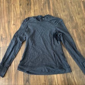 Lululemon herringbone print long sleeve